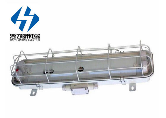 Marine LED fluorescent emergency light waterproof with and Mesh Cover jcy32-2ef